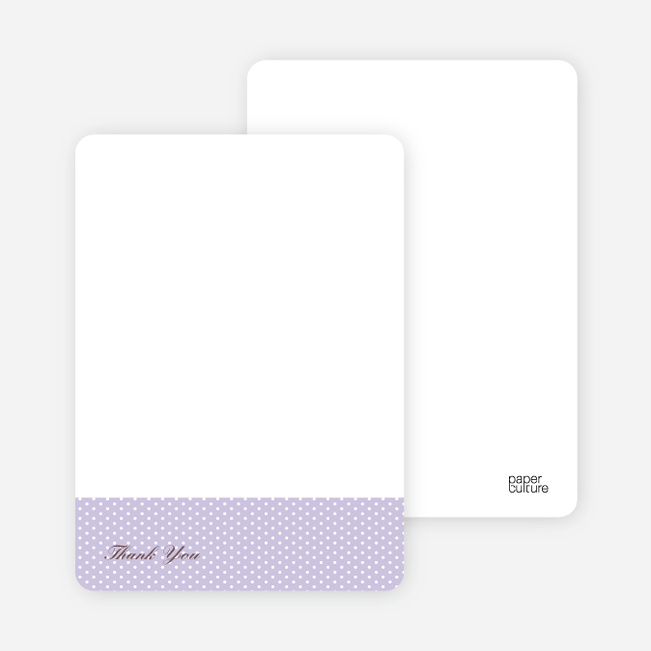 Notecards for the ‘The Belly Bump’ cards. - Lavender