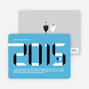 2010 New Year’s Eve Party Invitations - Baby Blue