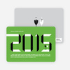 2010 New Year’s Eve Party Invitations - Apple Green