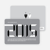 2010 New Year’s Eve Party Invitations - Silver Grey