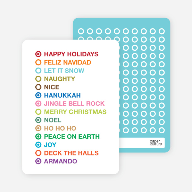 Holiday Checklist Cards - Shamrock