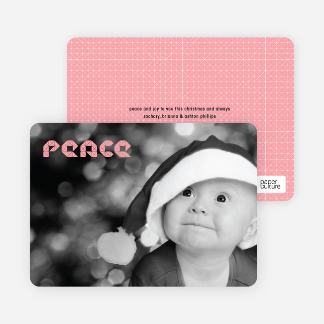 Modern Peace Photo Cards - Lavender