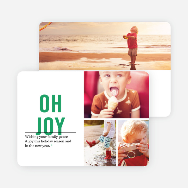 Oh Joy Holiday Card - Green
