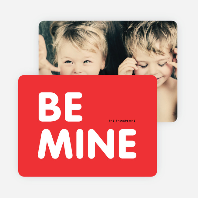 Be Mine Valentine’s Day Cards - Multi