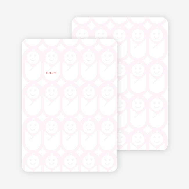 Stationery: ‘Swaddle Me This’ cards. - Lavender