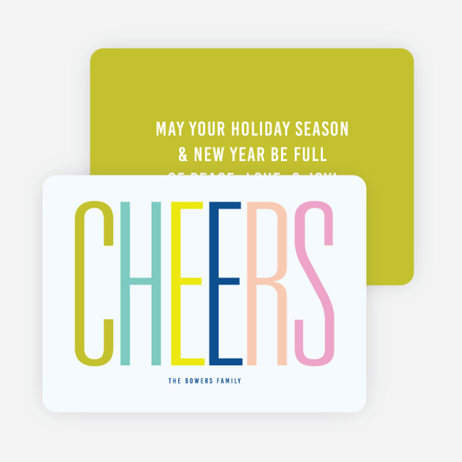 Big Cheers Holiday Cards - Multi