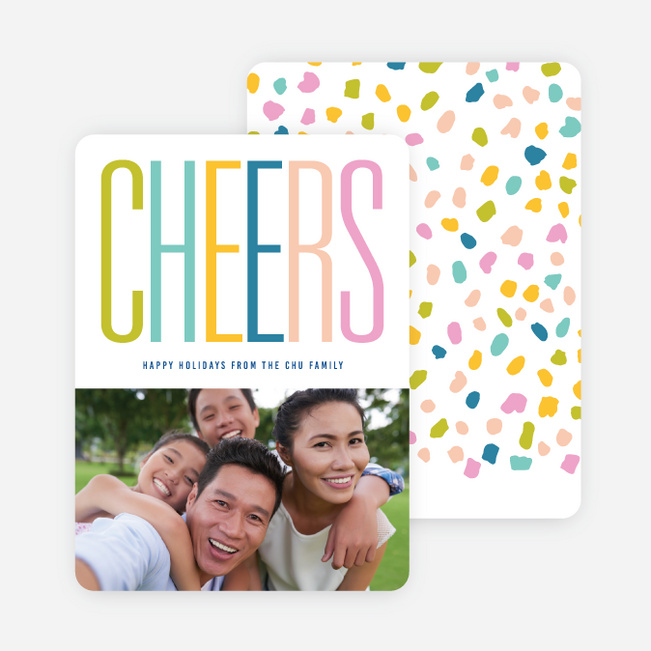Colorful Confetti Holiday Cards - Multi