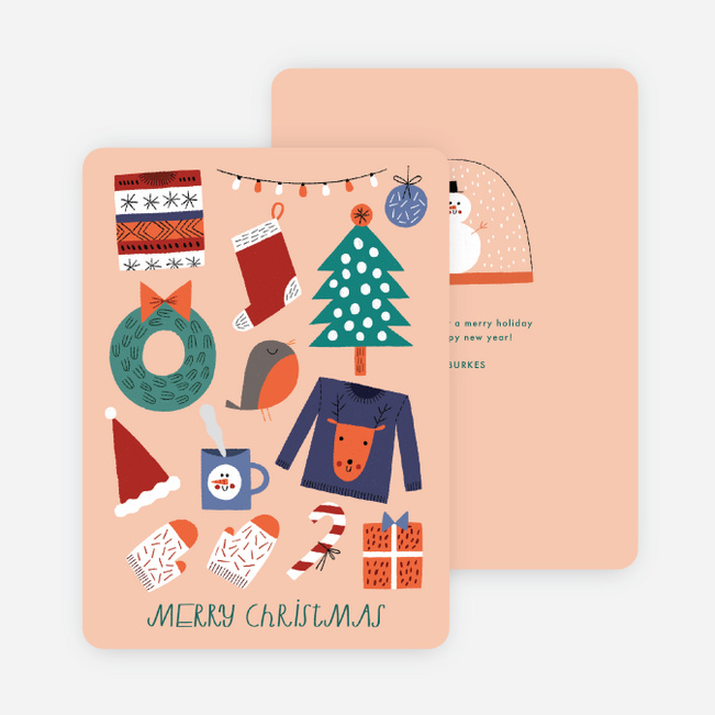Snow Globe Holiday Cards - Multi