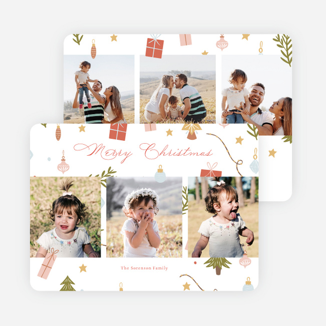 Merry Frenzy Christmas Cards - Multi