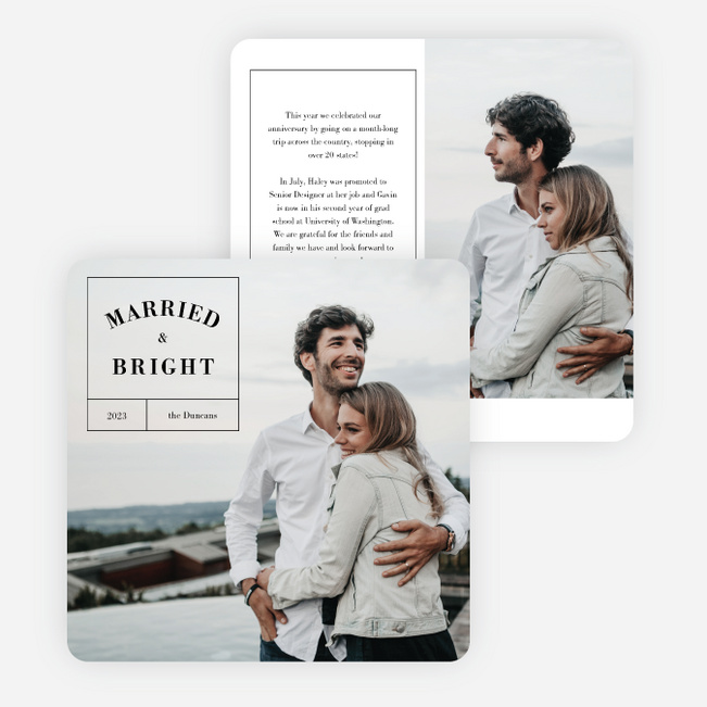 Festive Unity Holiday Cards and Invitations - White