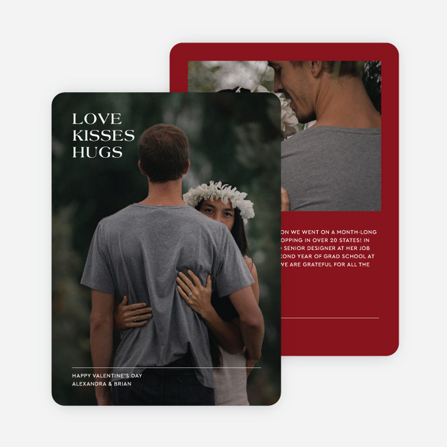 Pure Affection Valentine’s Day Cards - Red