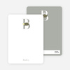 Alphabet Animals B Bee Monogram Stationery - Buttercup