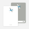 Alphabet Animals X Xwing Monogram Stationery - Royal Blue