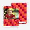 Alphabet Blocks Valentine’s Day Cards - Red