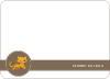 Stationery: ‘Eye of the Tiger’ cards. - Tangerine