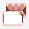 Argyle Custom Stationery - Red