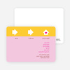 Arrow Arrow House Moving Announcements - Cotton Candy Pink