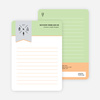 Artistic Tools Personal Stationery - Green