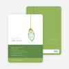 Baby Bud Baby Shower Invitations - Bubbly Blue
