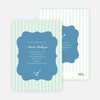 Baby Pin Shower Invitation - Sage Grey