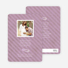 Baby Pin Shower Invitation - Lavender