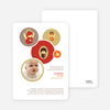 Baptism Invitation: Hark, the Angels Sing - Red