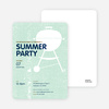 BBQ Summer Party Invitations - Mint