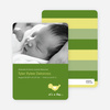 Birdie Baby Announcement - Grass Green