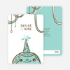 Birthday Party Celebration Invitations - Aquamarine