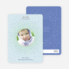 Blooming Star Kid’s Birthday Invitations - Blue Star