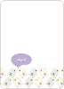 Notecards for the ‘Birdie Baby Announcements’ cards. - Lilac