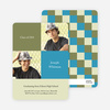 Bold Geometric Graduations Cards - Green