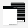 Bold Type Named Stationery - Black