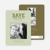 Bow Inspired Save the Date Cards - Celadon