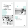 Bright and Delightful Holiday Cards - Blue