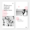 Bright and Delightful Holiday Cards - Pink