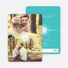 Burst of Joy Save the Date Cards - Blue