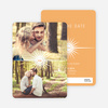 Burst of Joy Save the Date Cards - Orange