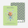 Butterfly Birthday Party Invitations with a Photo - Keylime