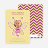 Butterfly Birthday Party Invitations with a Photo - Butter