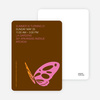Butterfly Party Invitations - Hot Pink