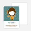 Caveman Invitations: Not Fred Flintstone - Blue