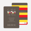 Champagne Party New Year’s Invitations - Scarlet