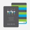 Champagne Party New Year’s Invitations - Cornflower Blue