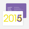 Changing Years New Year’s Party Invitation - Purple