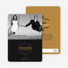 Cheers to the New Year Photo Card - Mustard