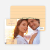 Chic and Modern Save the Date Cards - Pale Apricot
