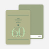Classic Birthday Invitations - Artichoke