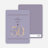 Classic Birthday Invitations - Lavender