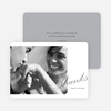 Classic Photo Thank You Cards - Gray